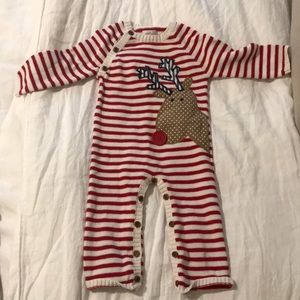 Christmas Mud pie baby boy 9-12 months holiday outfit